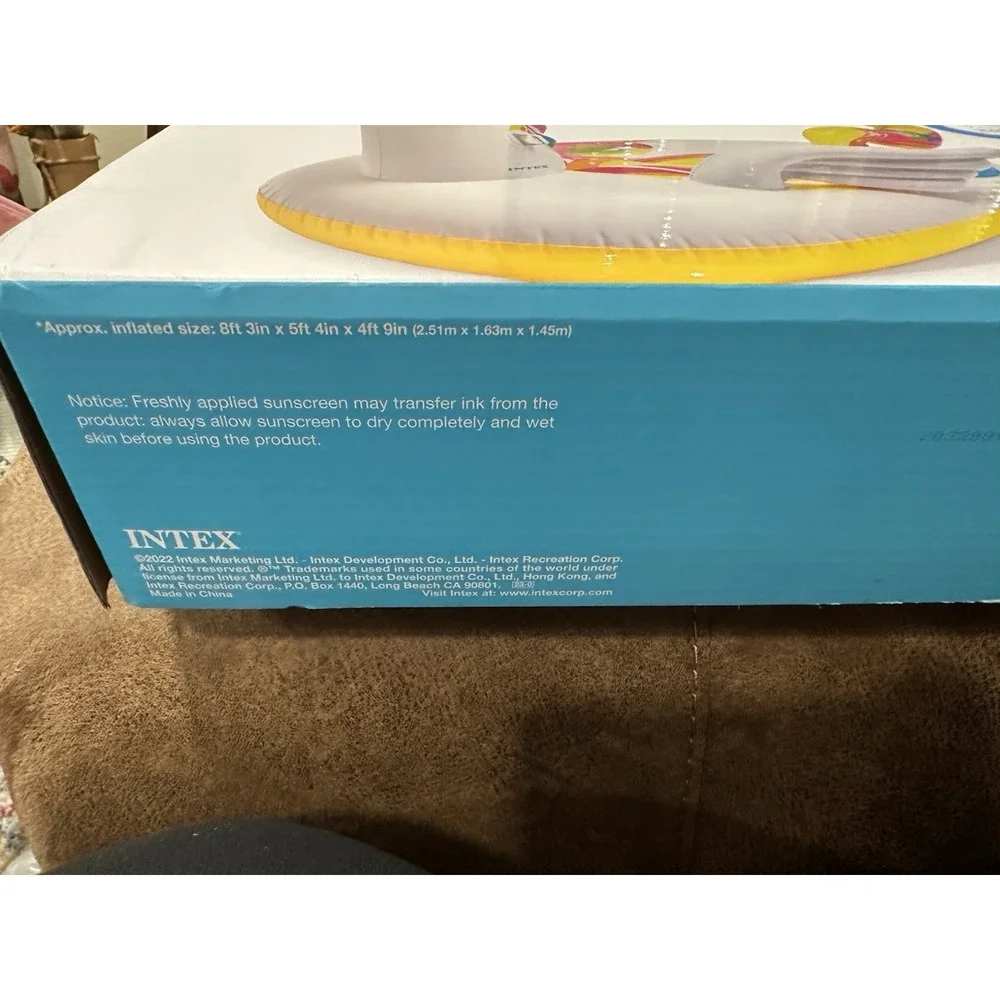 Intex Mega Unicorn Island Tube Brand New